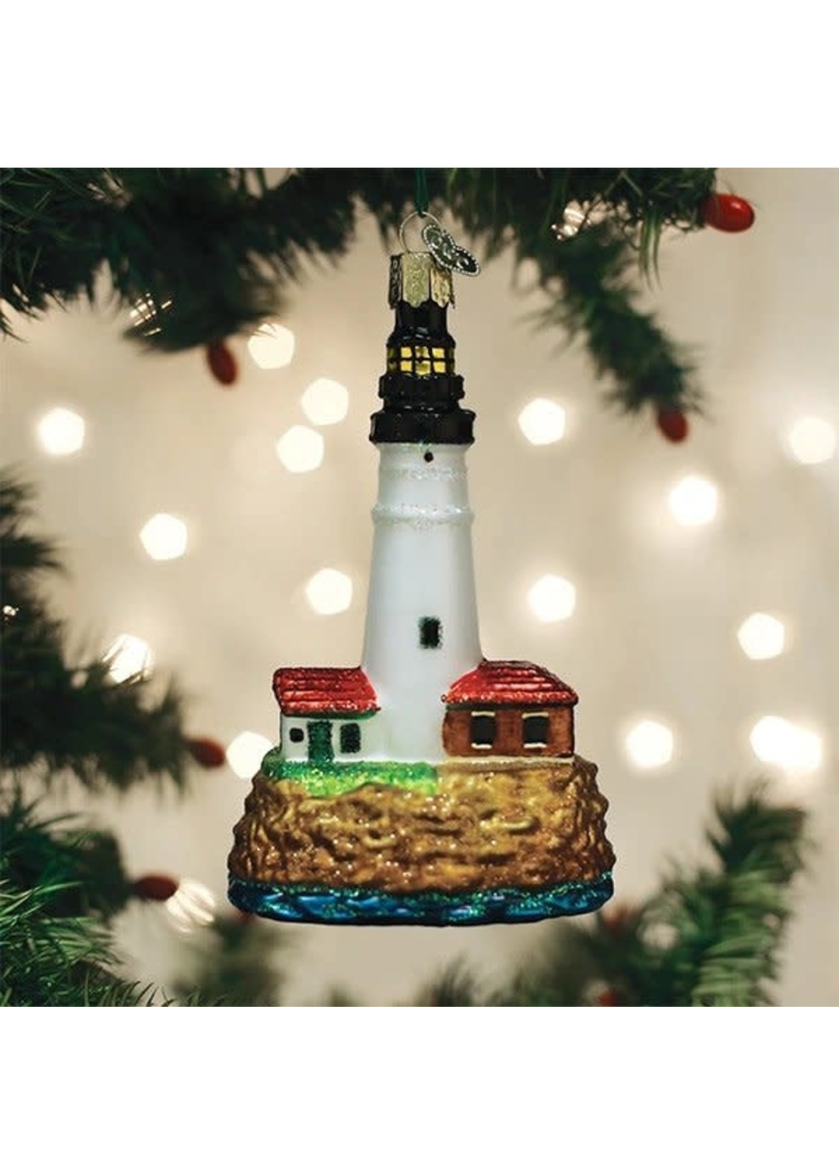 Old World Christmas Portland Head Lighthouse Ornament