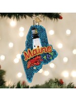Old World Christmas State of Maine Ornament
