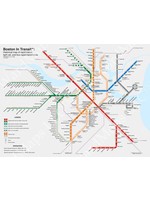 MBTA - Ward Maps Historical Boston MBTA Transit Map