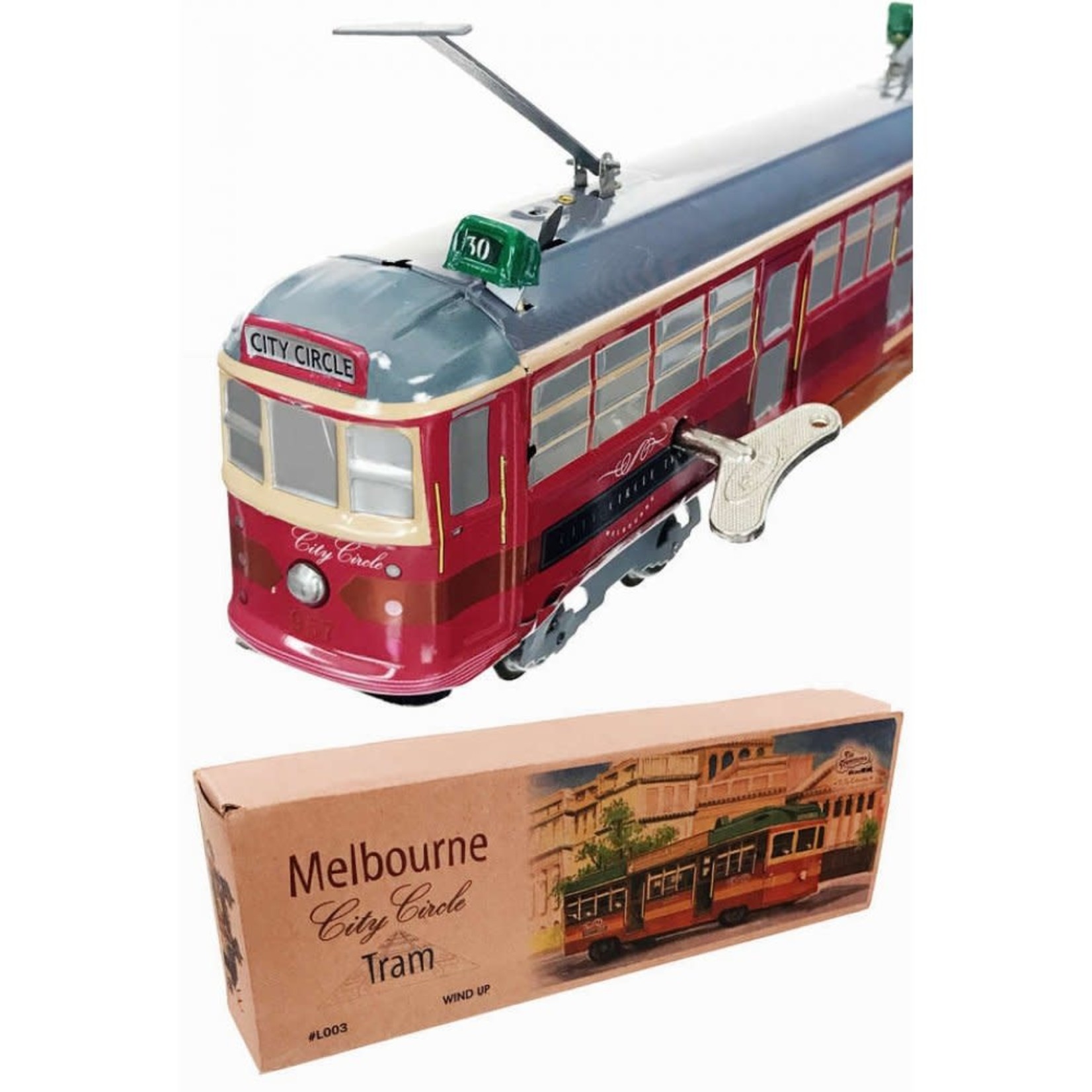 Tin Toy Arcade City Circle Tram Melbourne Street Car