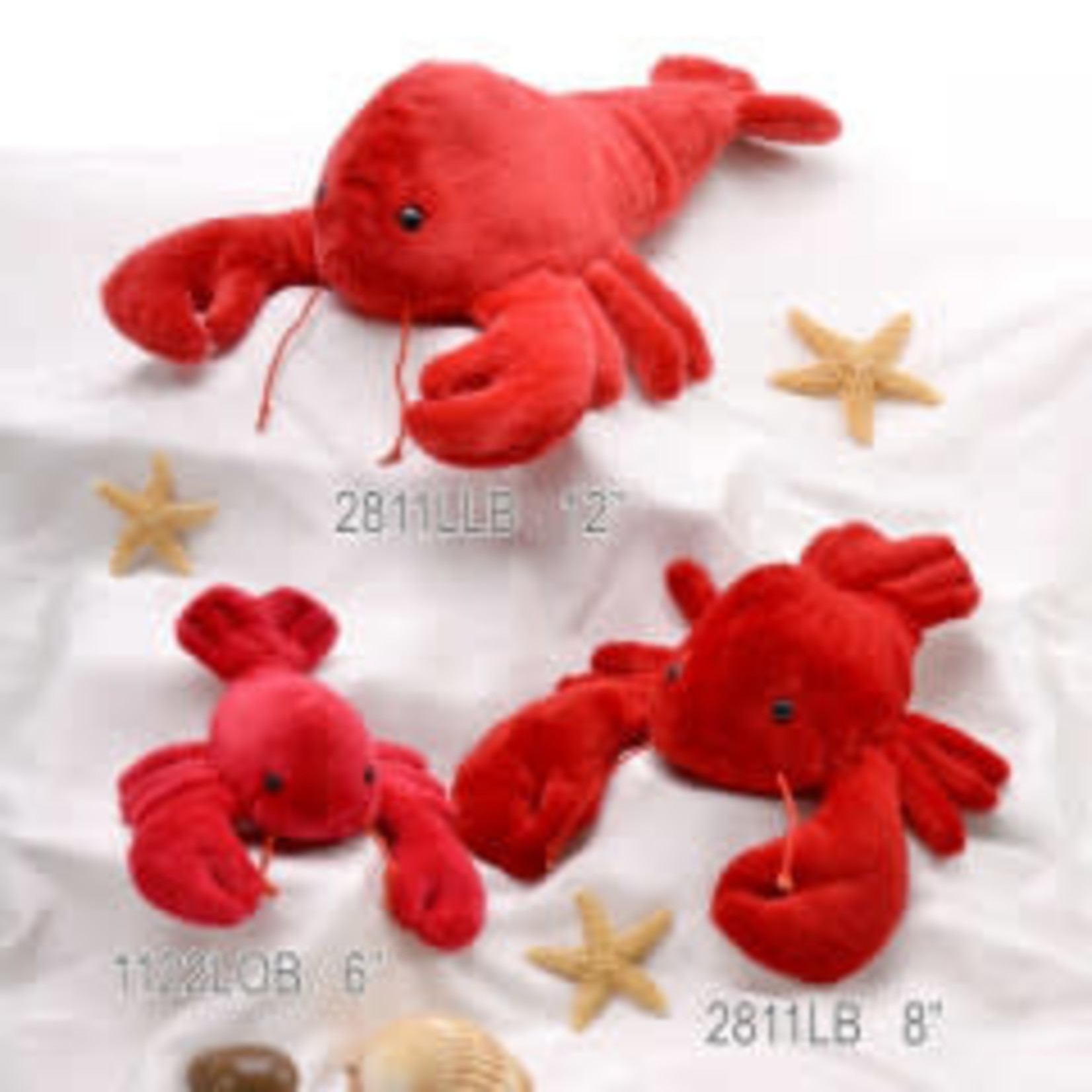 Unipak Designs Corp 6" Handful Lobster - Plush