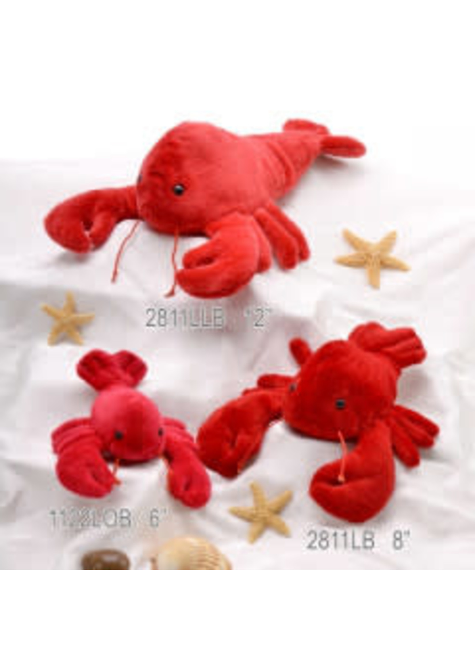 Unipak Designs Corp 8" Flopsie Lobster - Plush