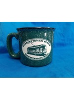 American Crystal Campfire Mug Green