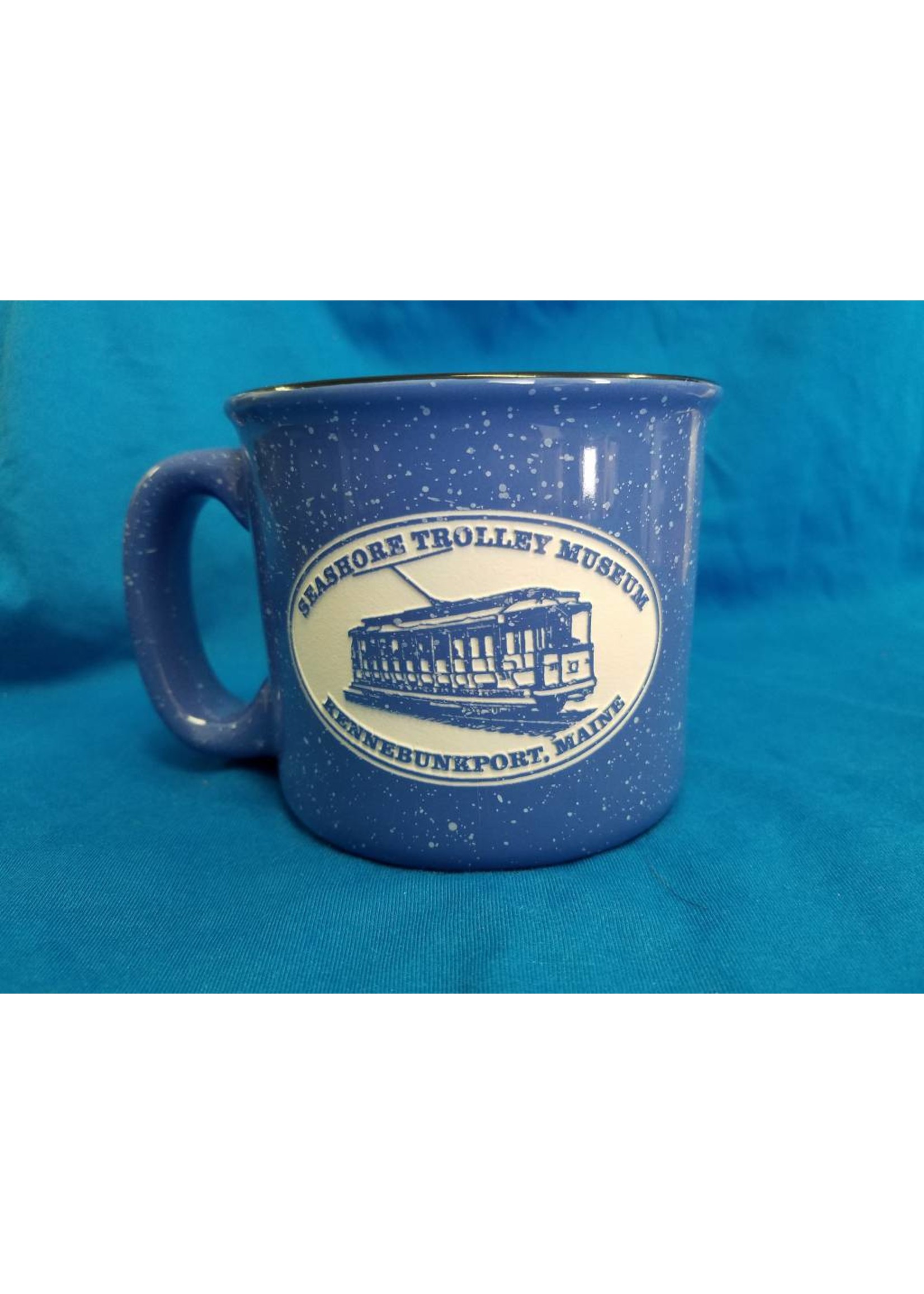 American Crystal Campfire Mug Ocean Blue