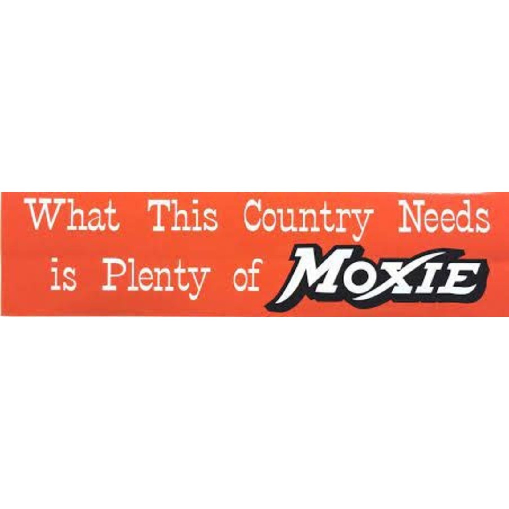 Moxie Bumper Sticker