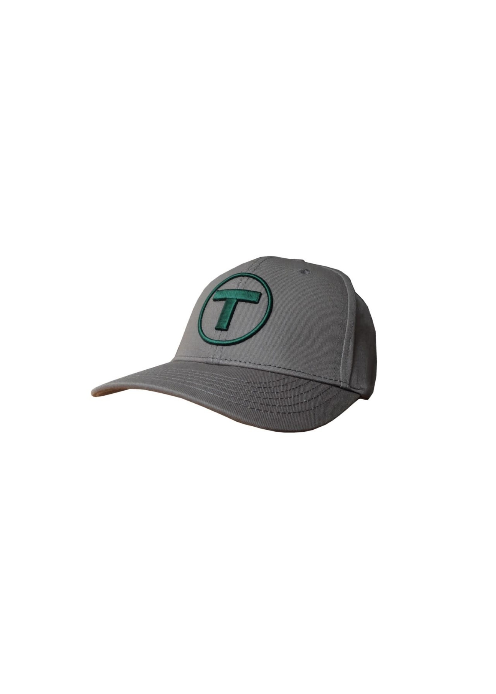 Adult T Logo Hat - Solid Dark Grey