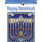 Dover Publications Creative Haven Happy Hanukkah Coloring Book
