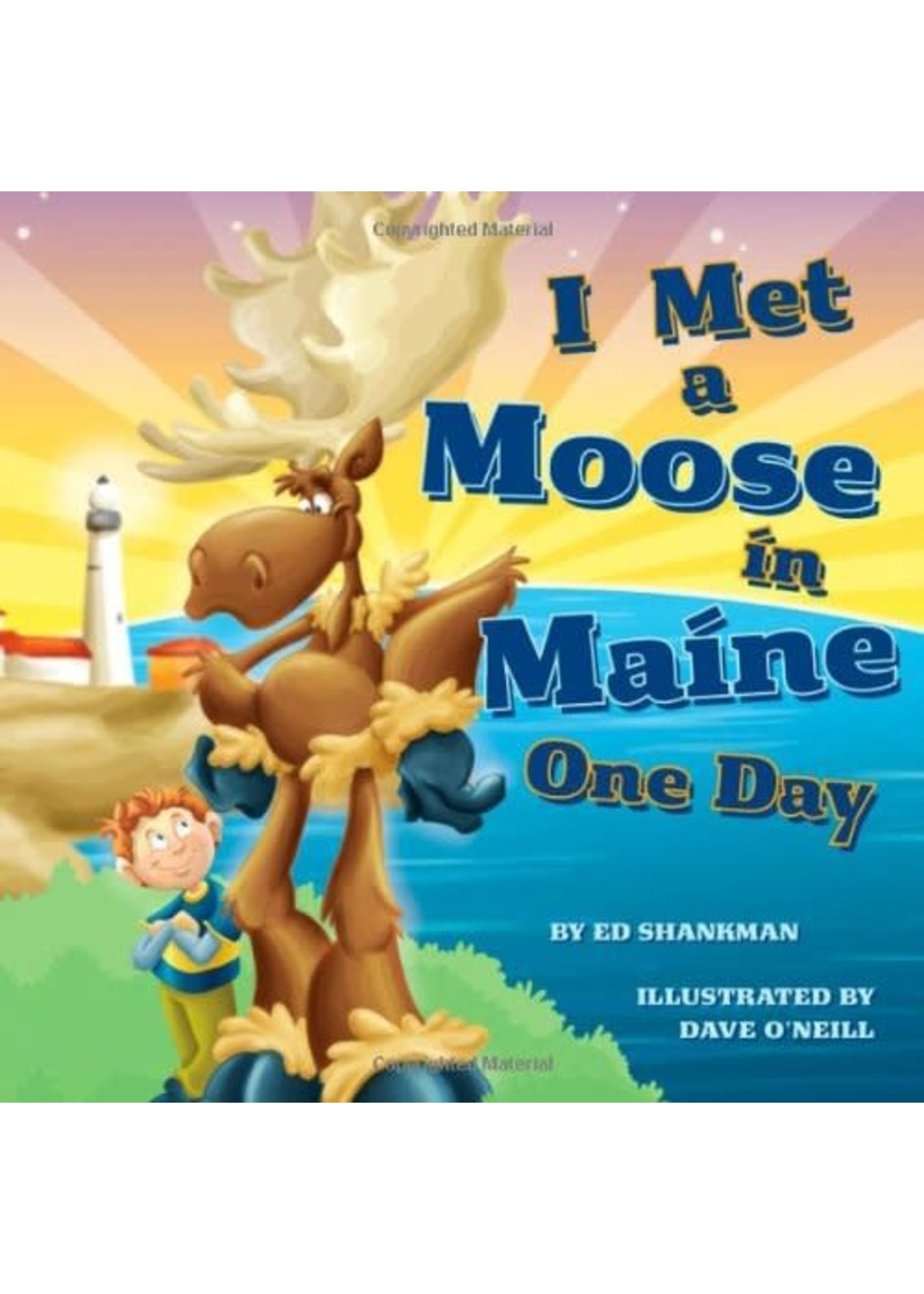 Applewood Books I Met a Moose in Maine One Day