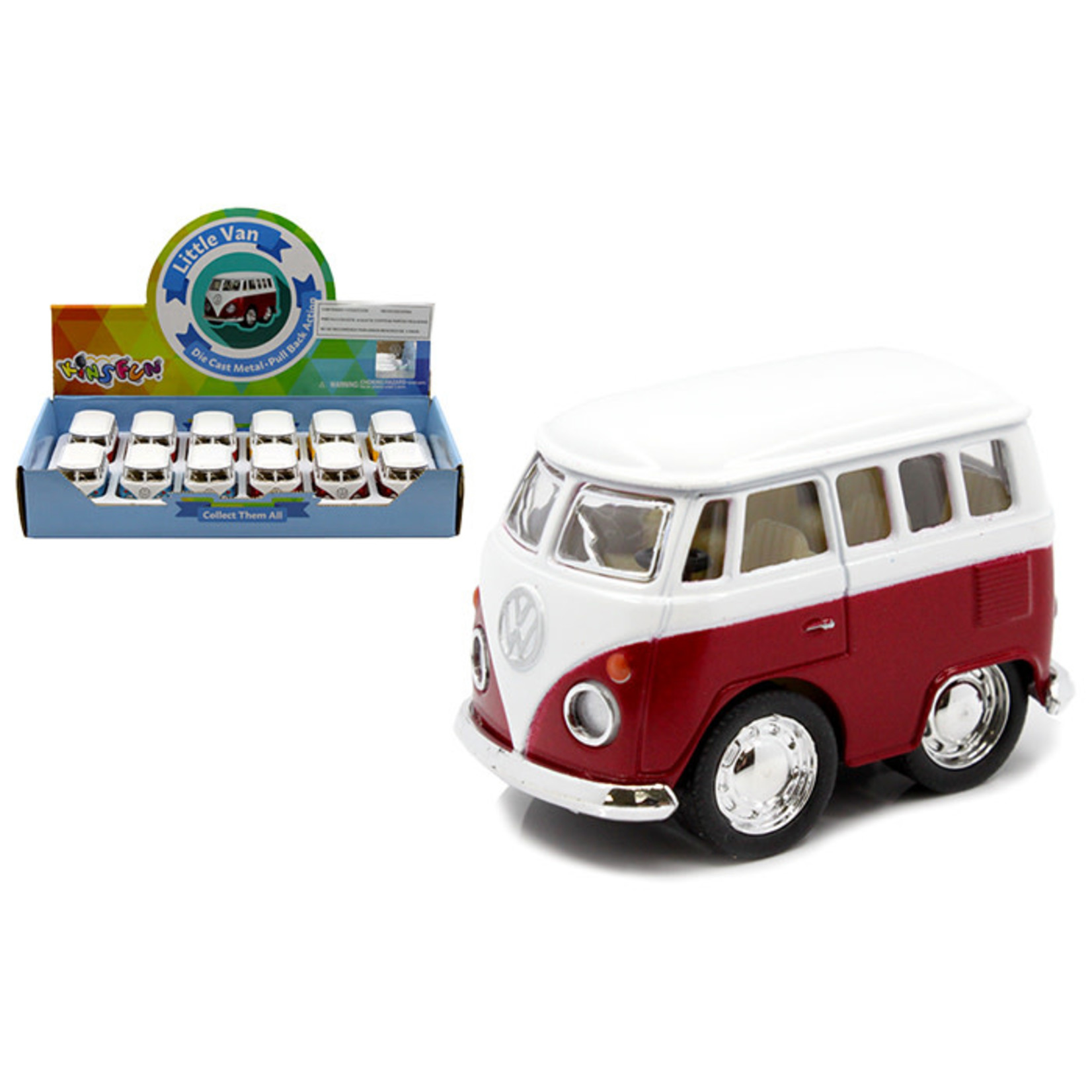 Kinsmart VW 2" Little Van Micro Bus