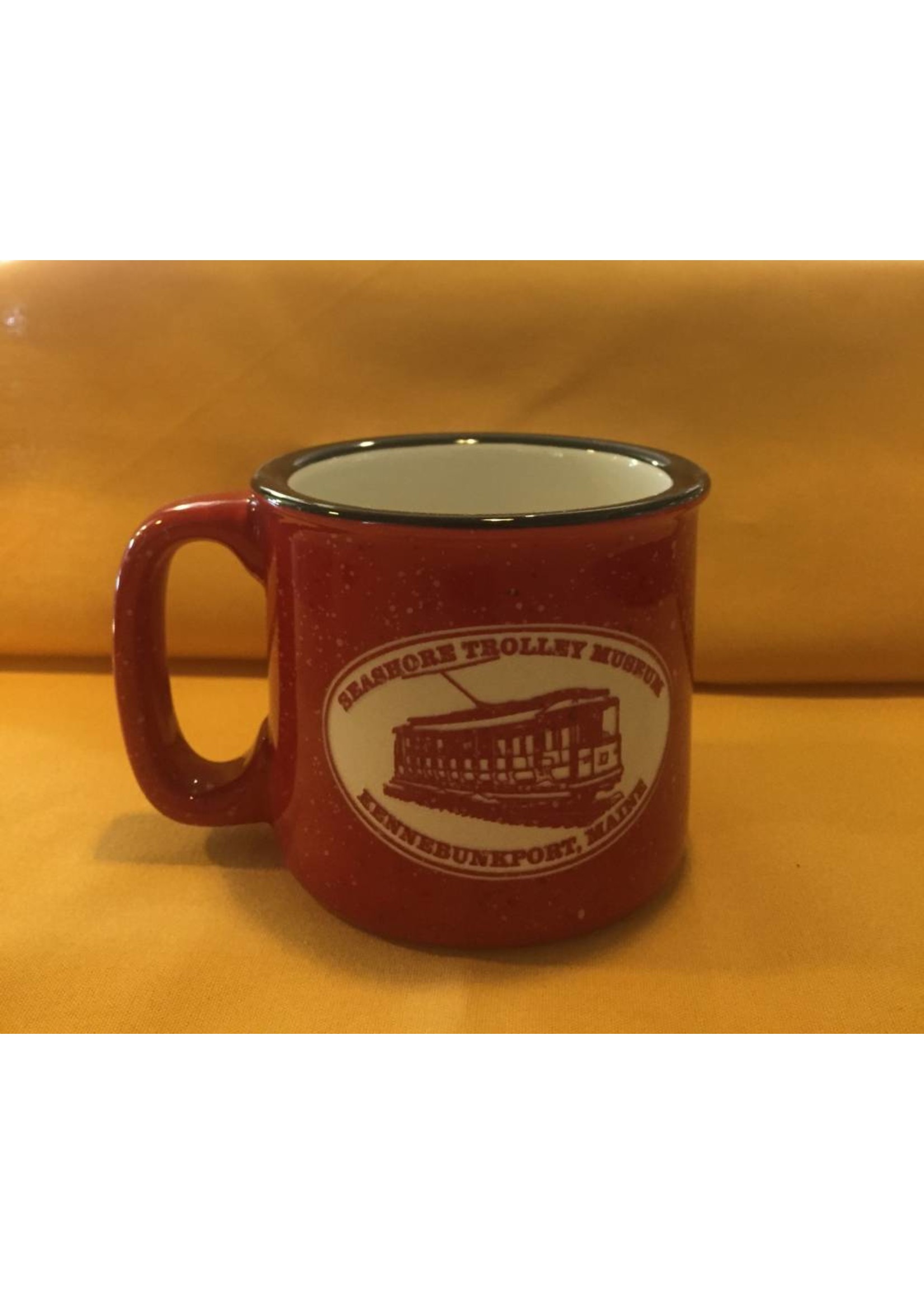 American Crystal Campfire Mug Red