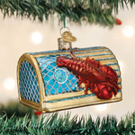 Old World Christmas Lobster Trap Ornament