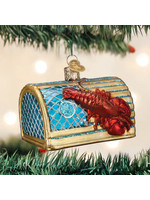 Old World Christmas Lobster Trap Ornament