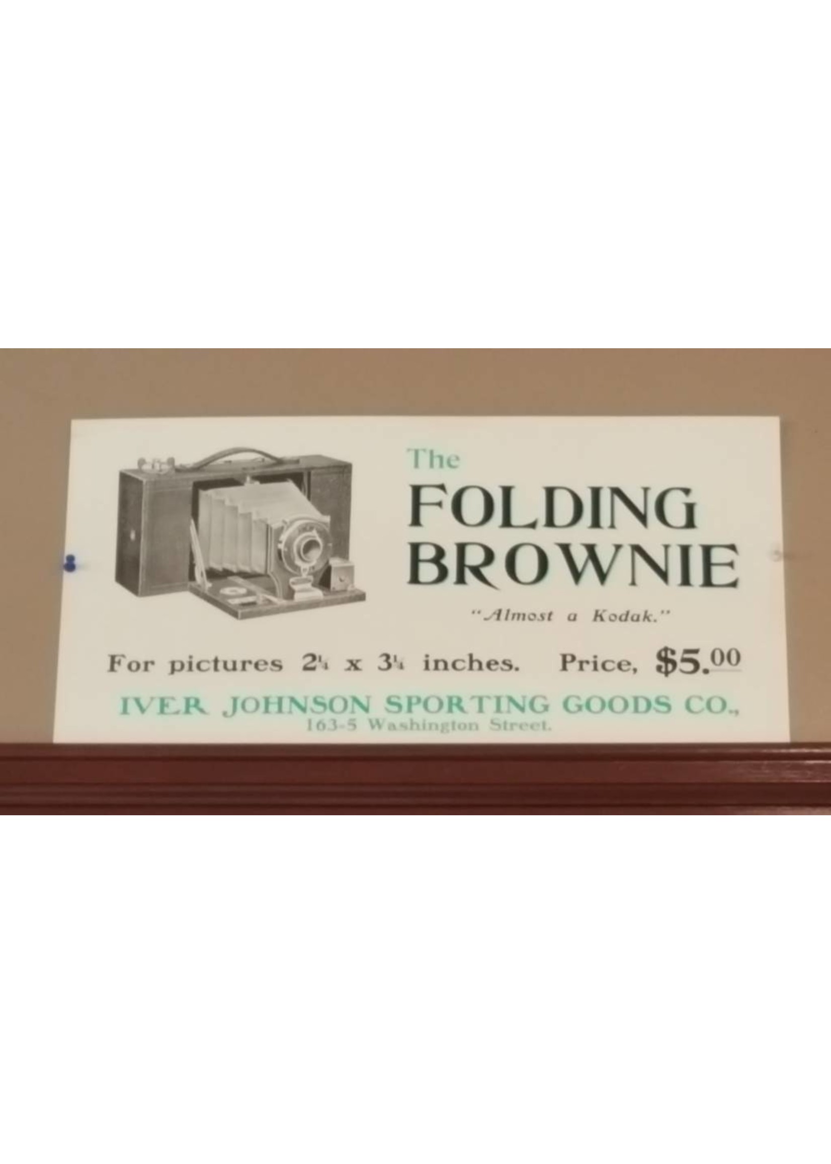 Folding Brownie Camera