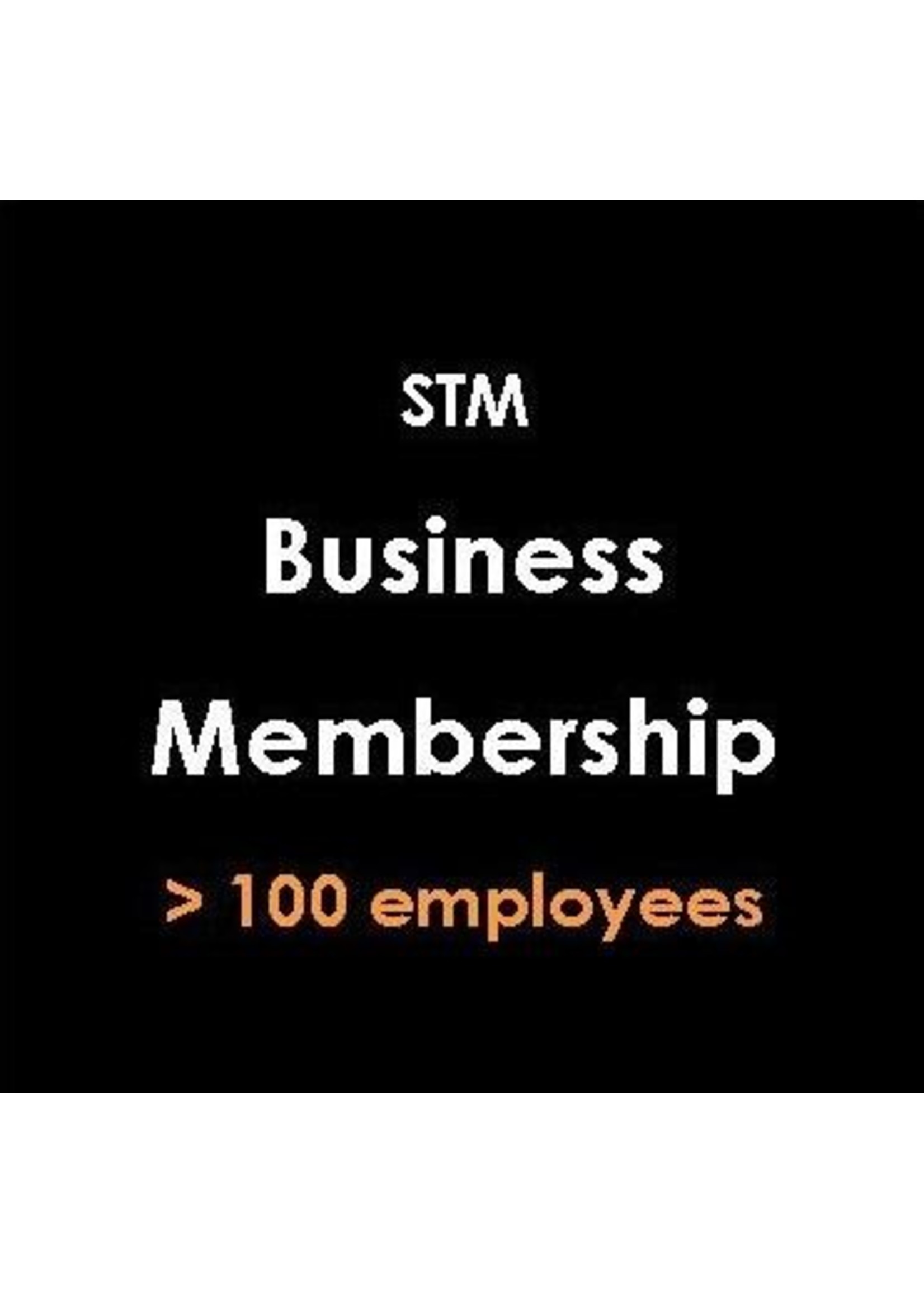 Businesss Membership Over 100 Employees