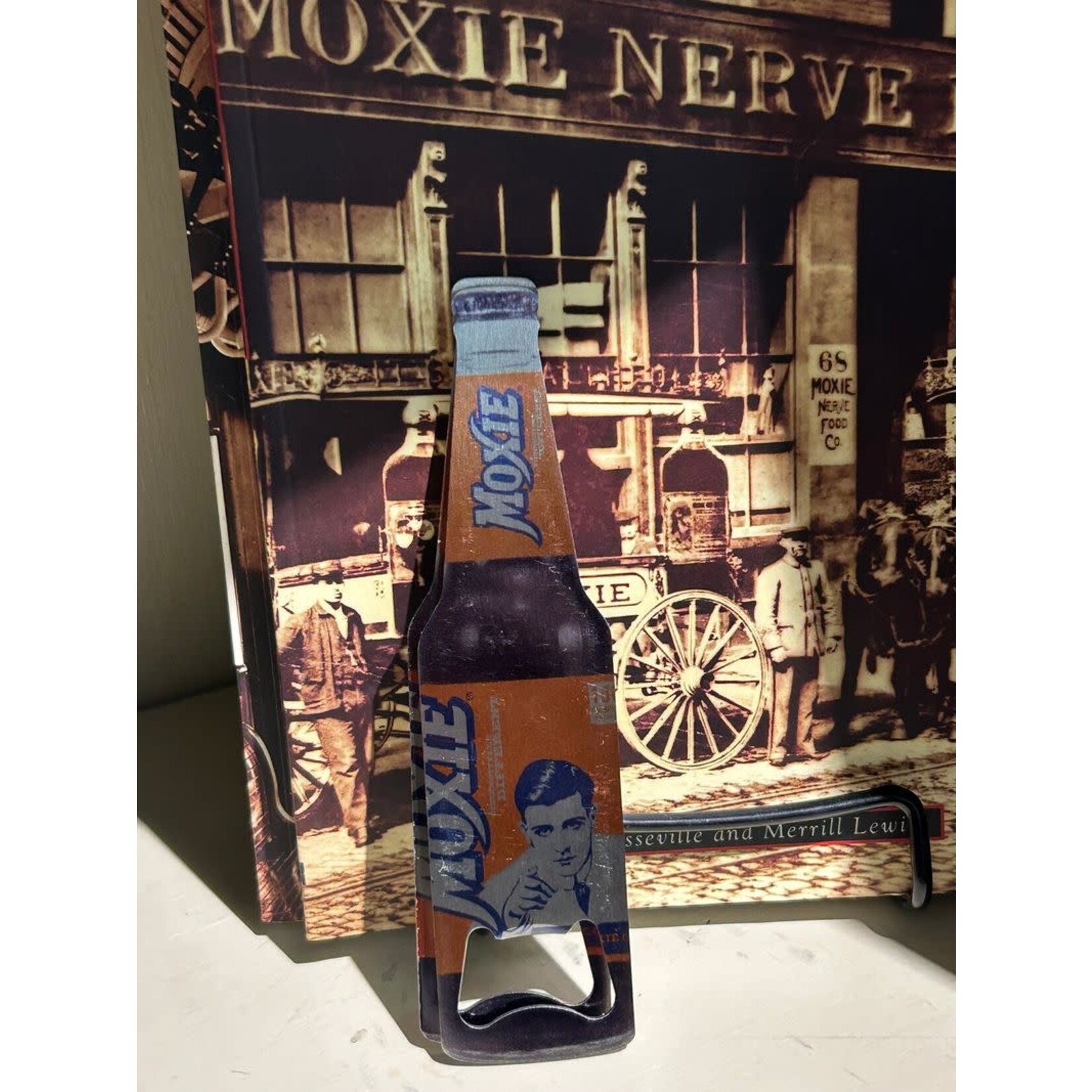 Moxie Bottle Opener - Stainless Steel