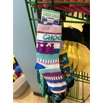 Charles Products Purple/Blue Adult Train Socks