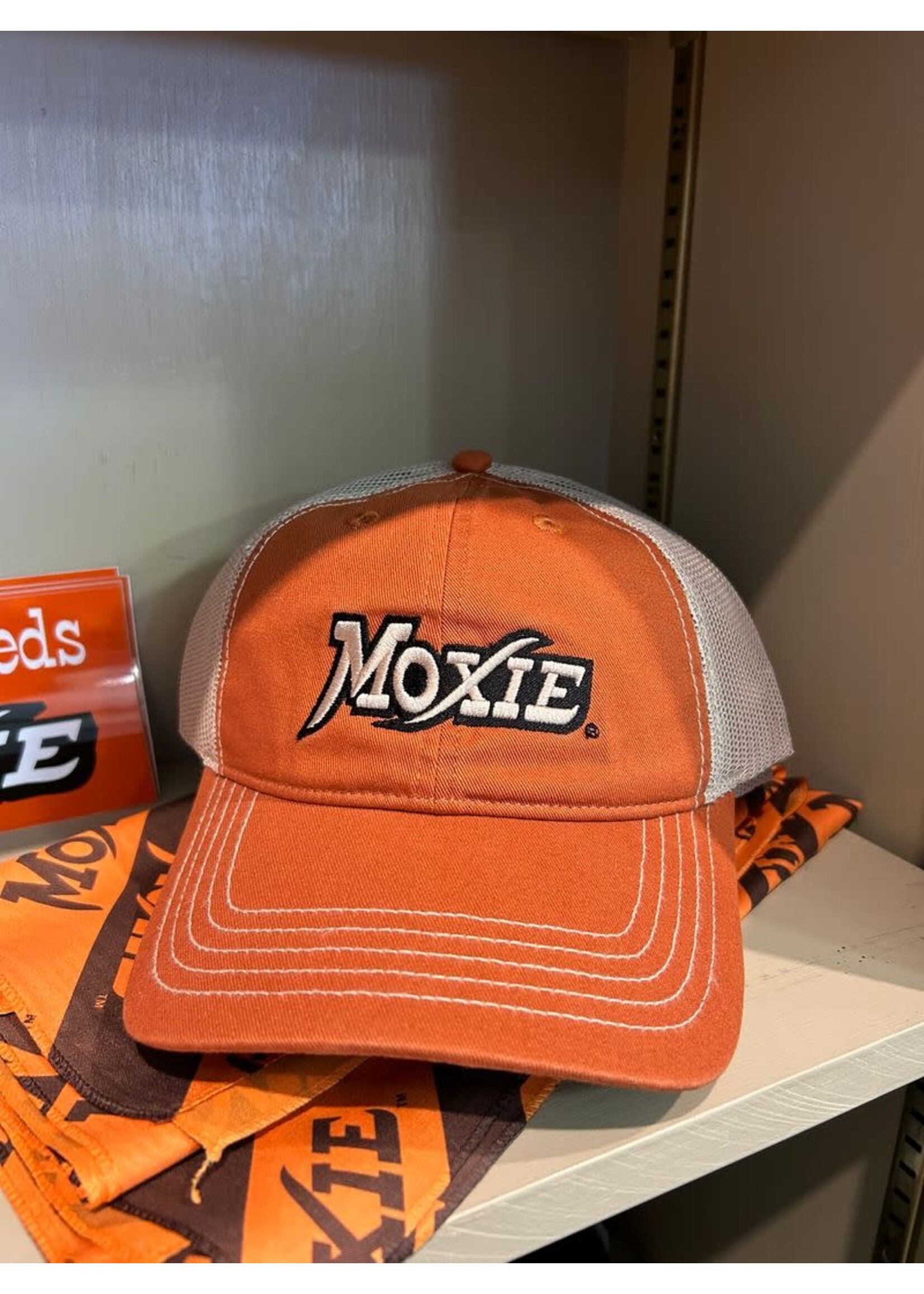 Moxie Trucker Cap- Burnt Orange