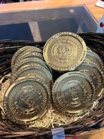 STM Custom 3d Printed Token Coaster