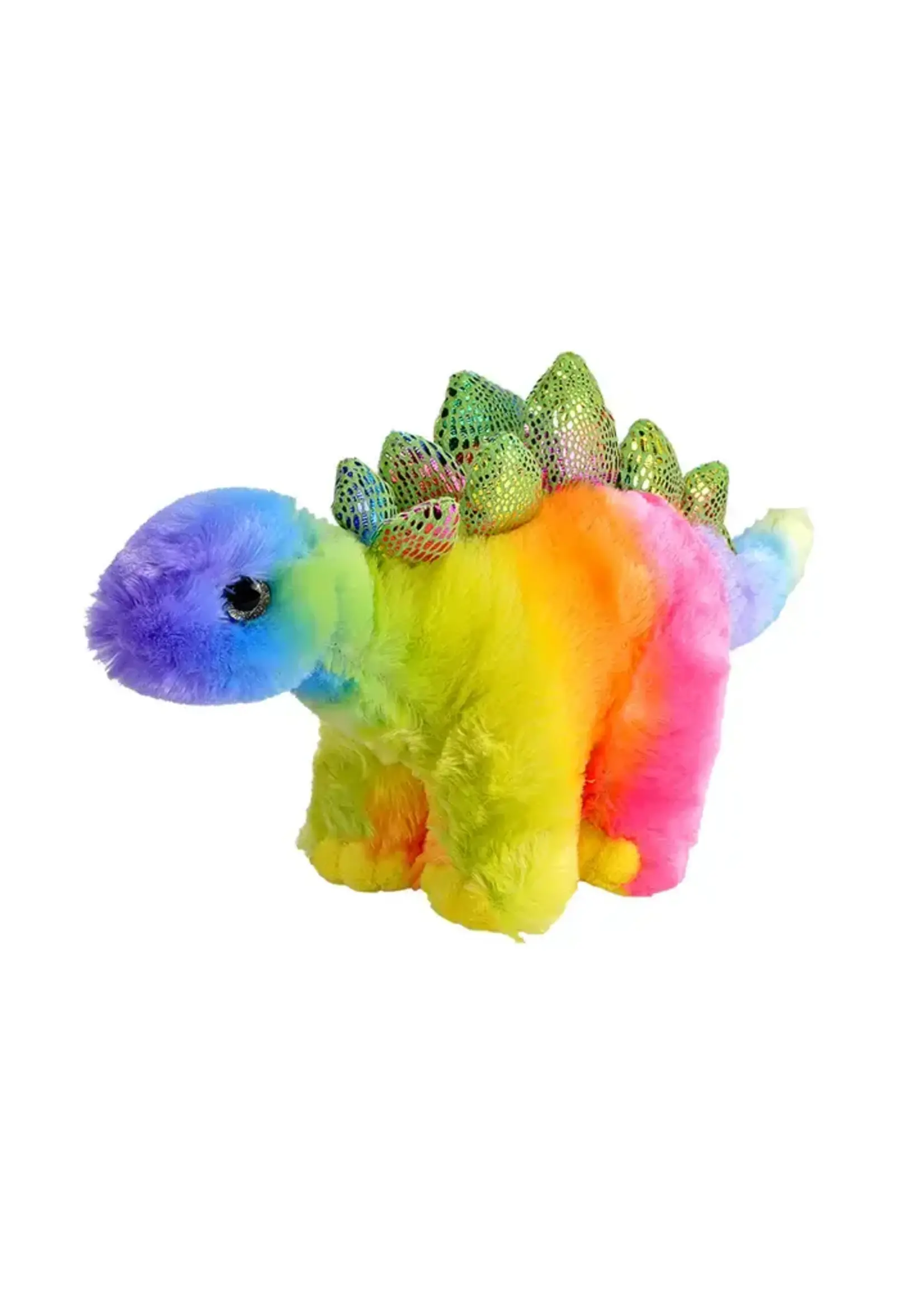 Rainbow Stegosaurus 12" Plush