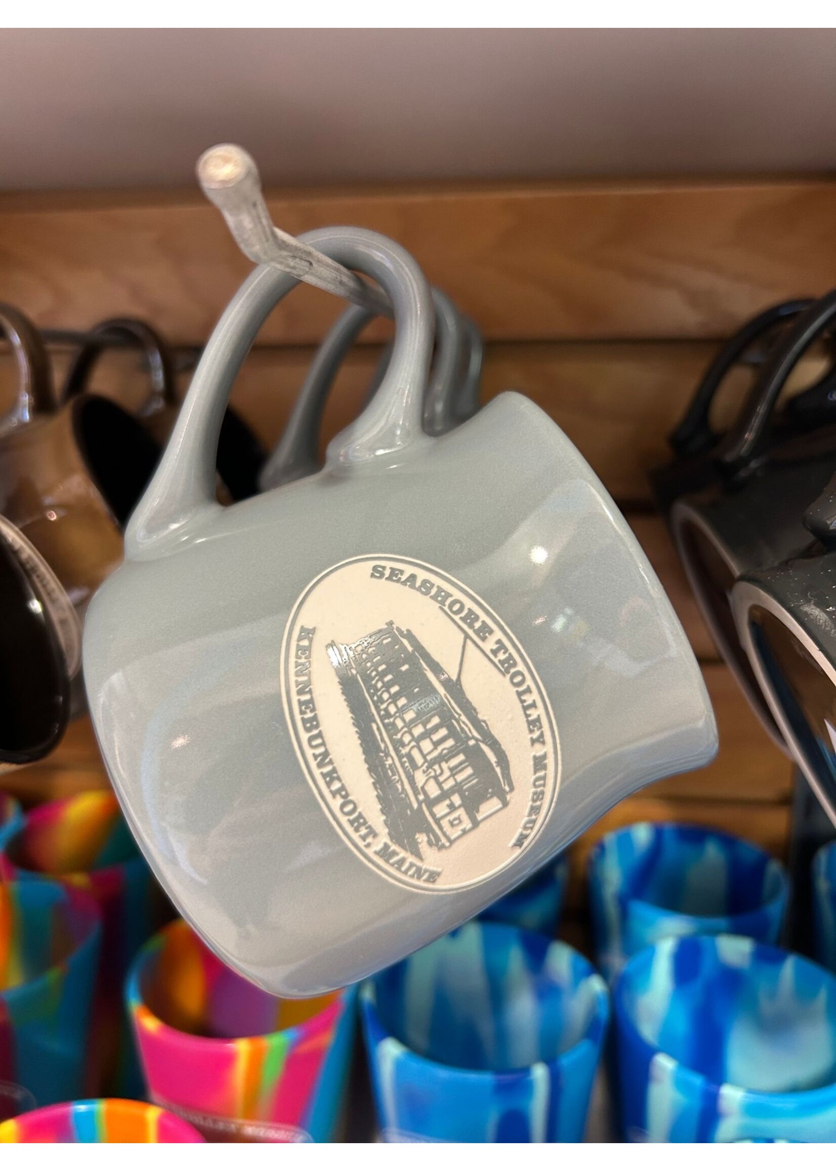 Grey 16 oz Tankard Mug