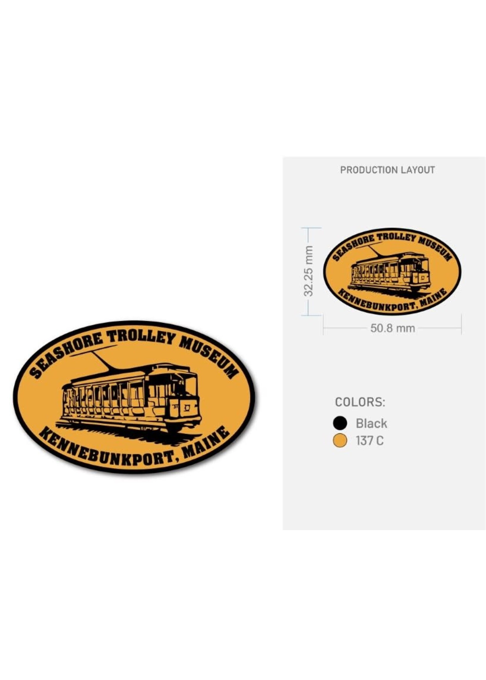 STM Oval Logo Patch