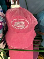 Hot Pink w/White Kids Baseball Hat