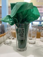 85th Anniversary Etched 16 oz Clear Pint Glass
