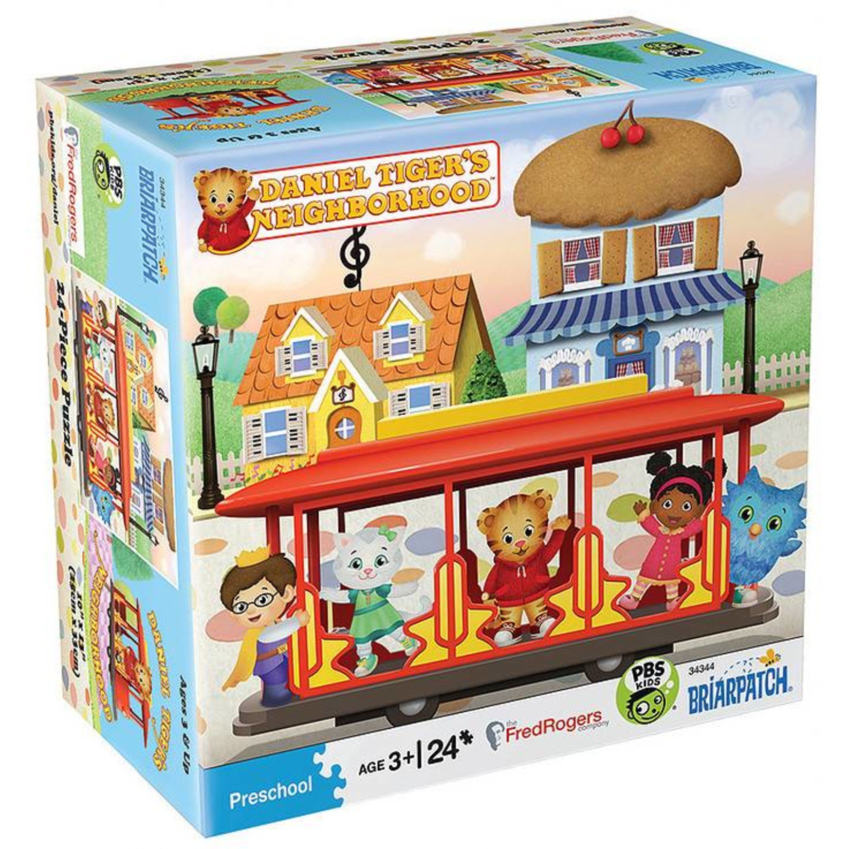 Daniel Tiger's Puzzle (School or Trolley)