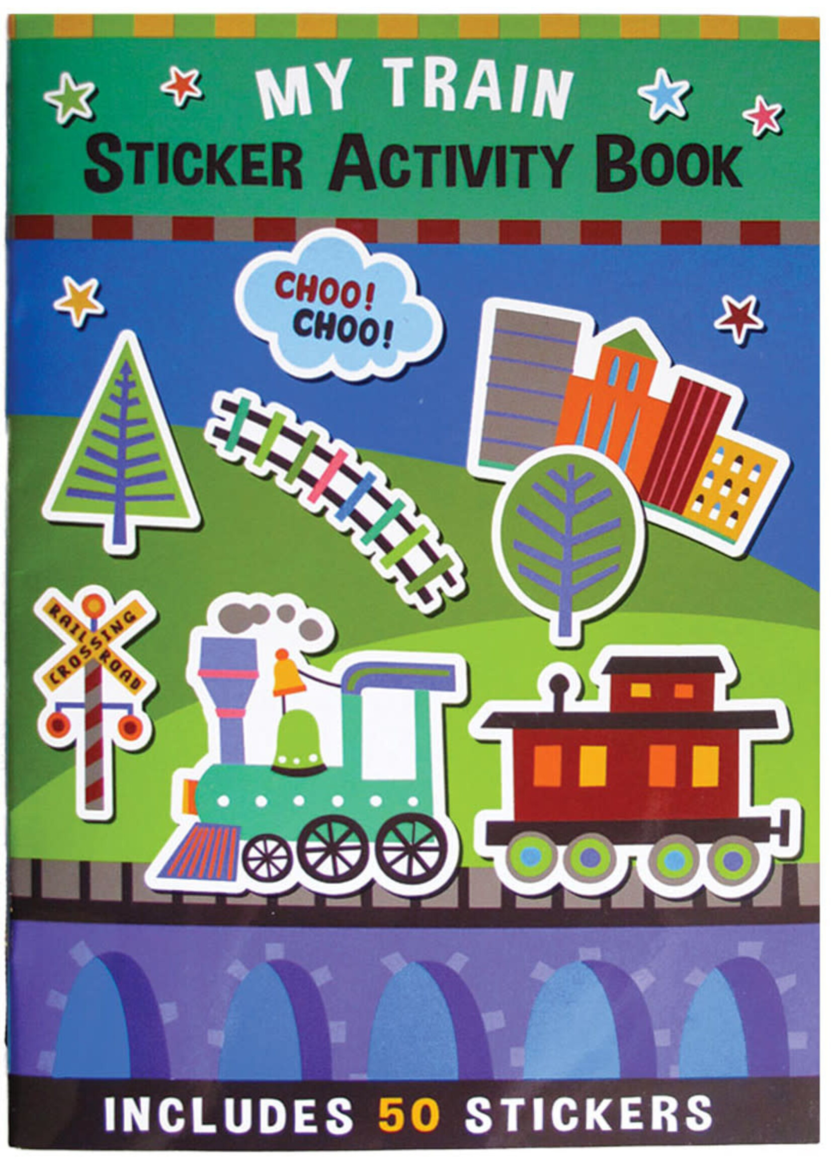 My Train Sticker Activity book