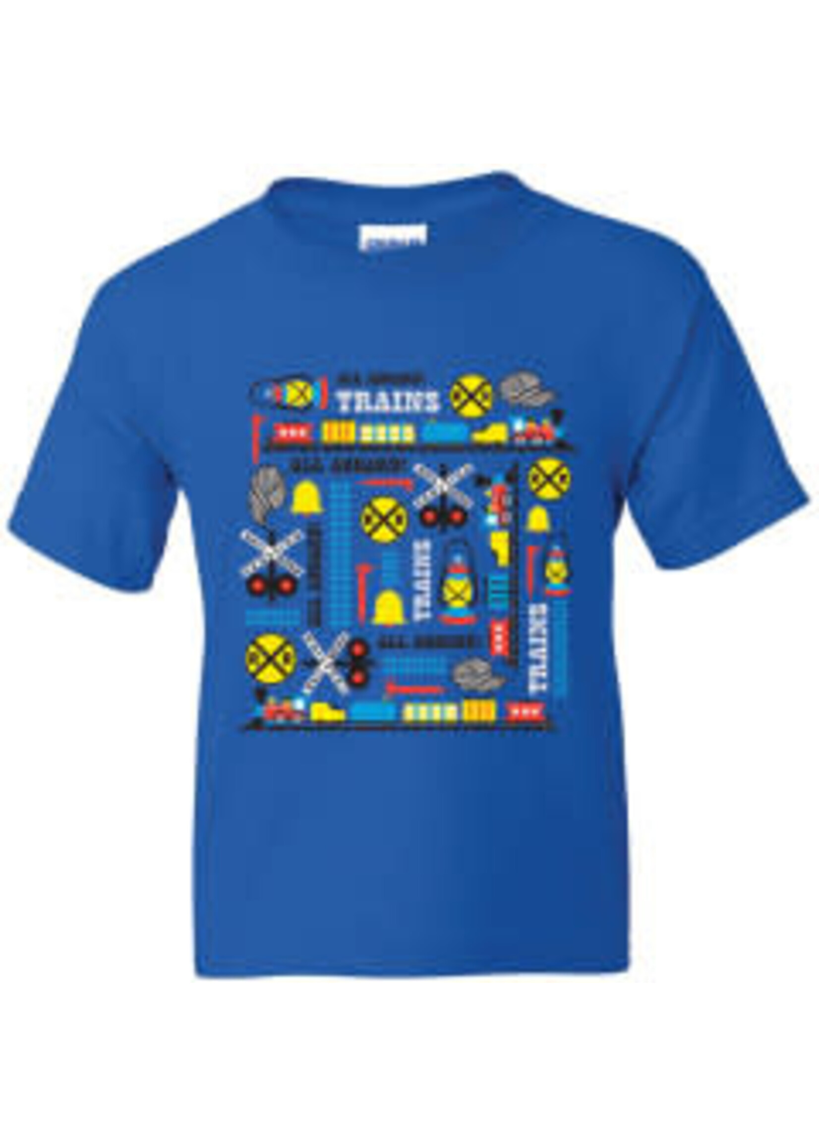 Charles Products Train Icons Youth T-Shirt