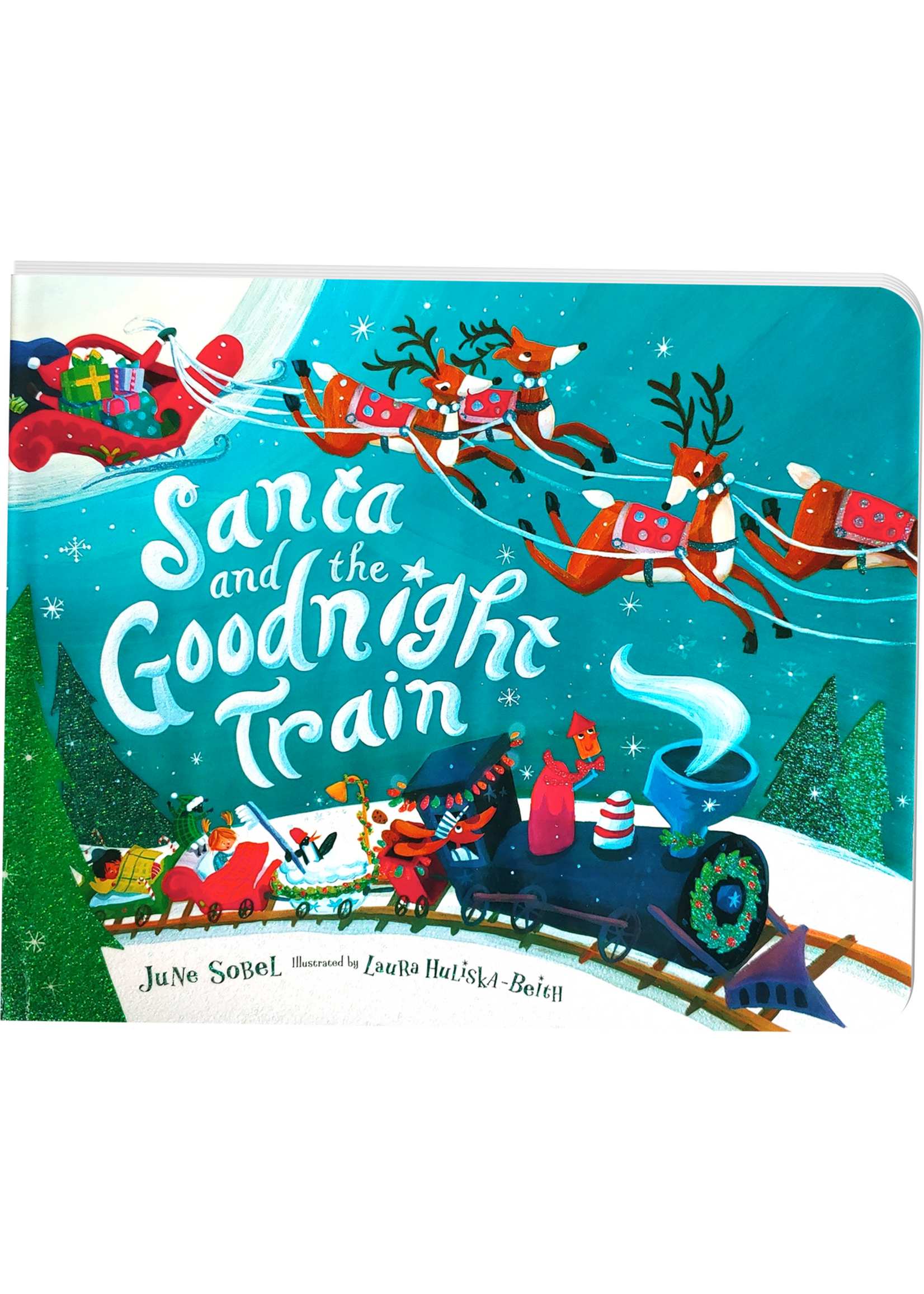 Santa and the Goodnight Train - Boardbook