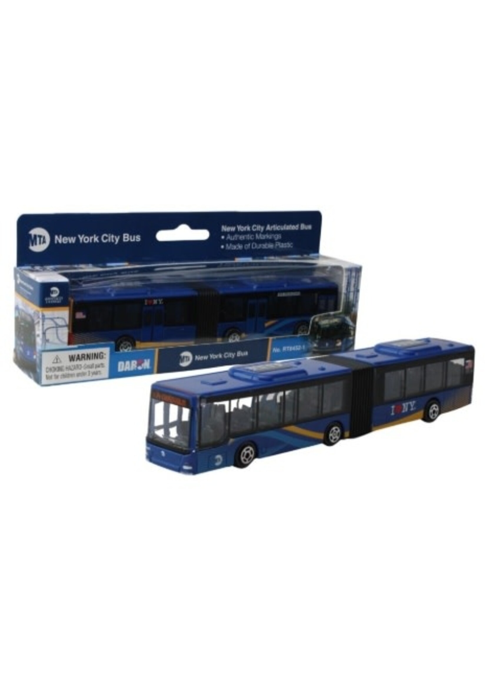 MTA Articulated Bus Small (New Blue Livery)