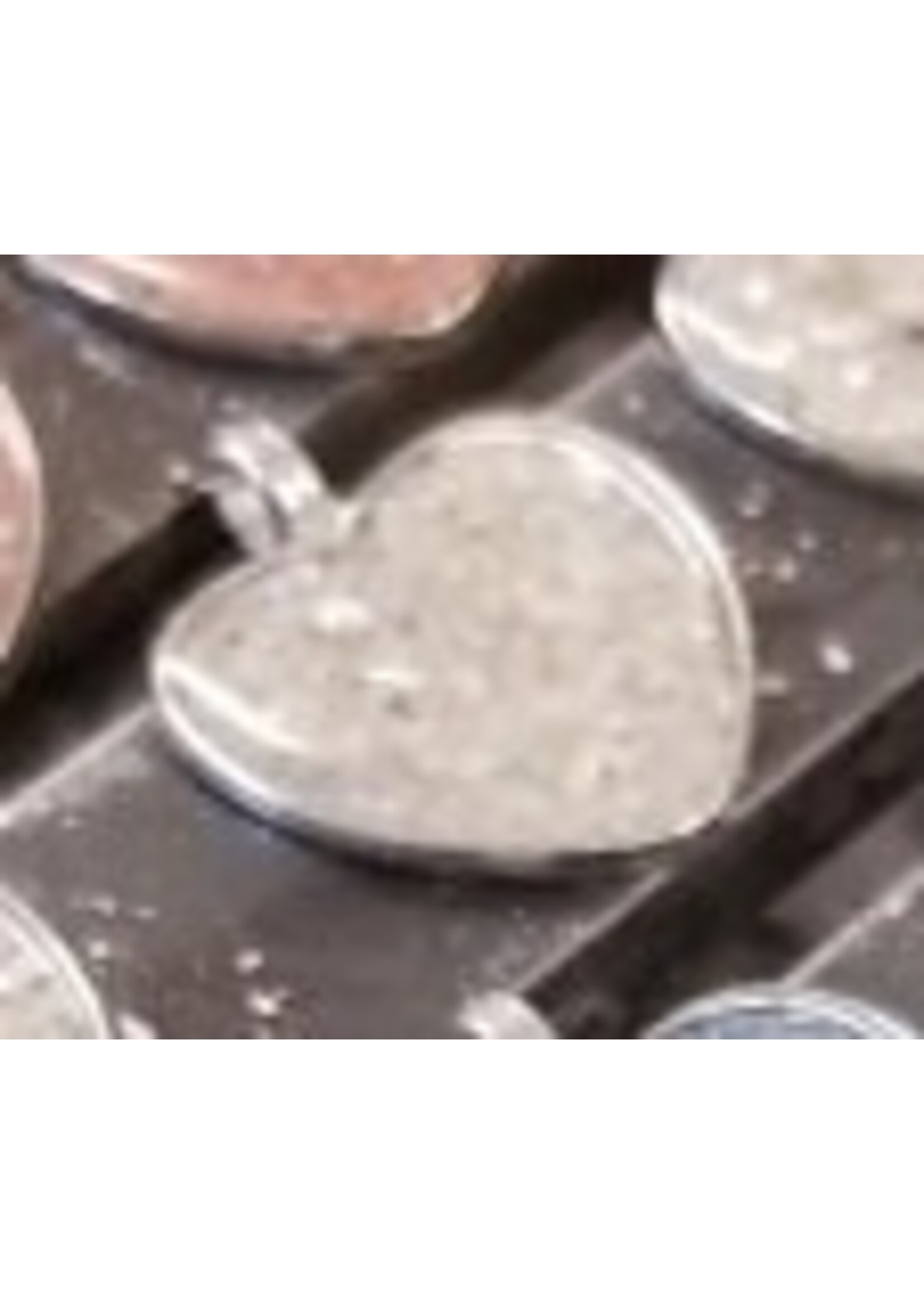 Maine Shellware Heart Pendant Necklace with Sterling Silver Chain