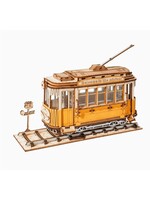 3D Wooden Puzzle Trolley