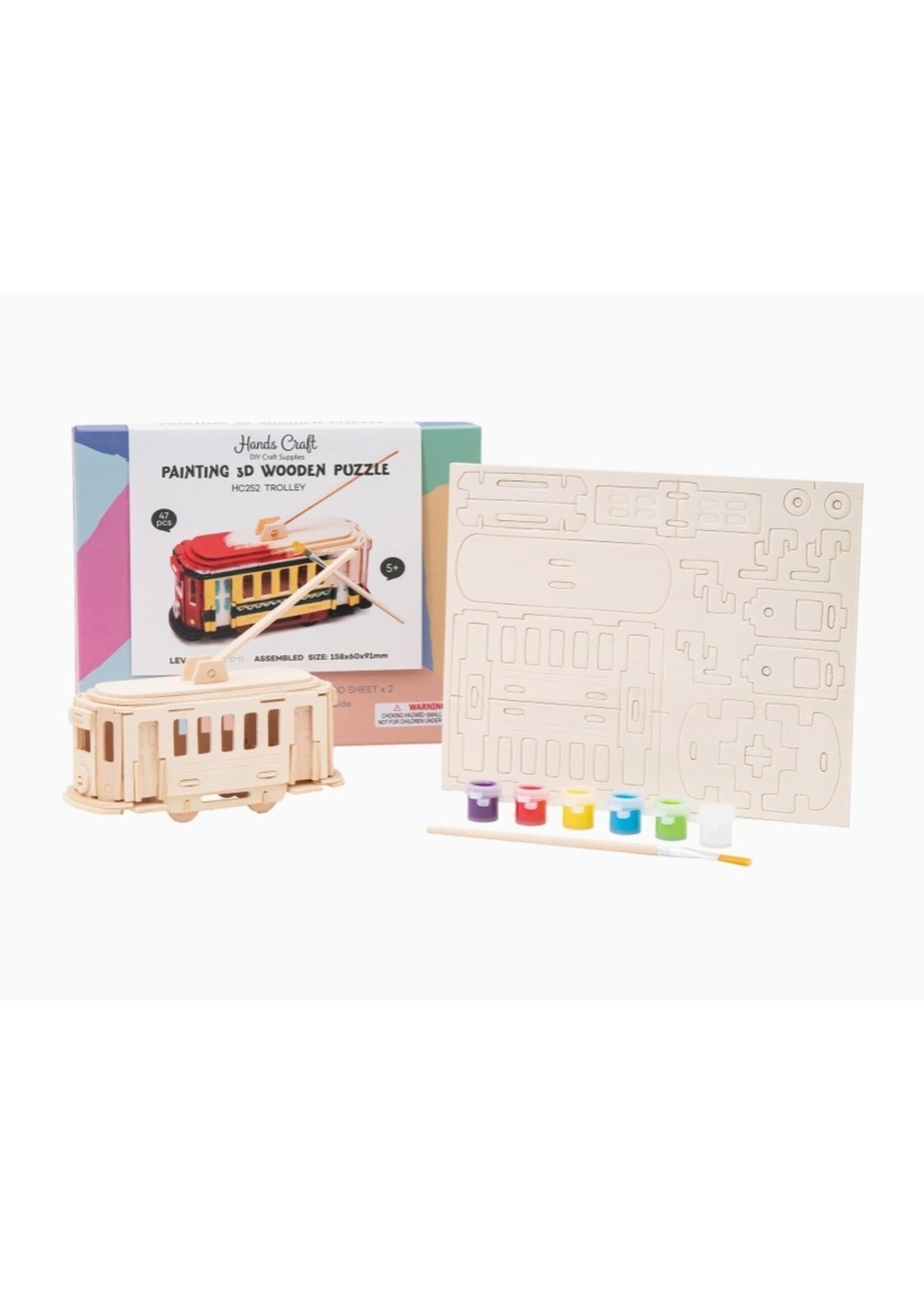 Trolley DIY Build & Paint Kit