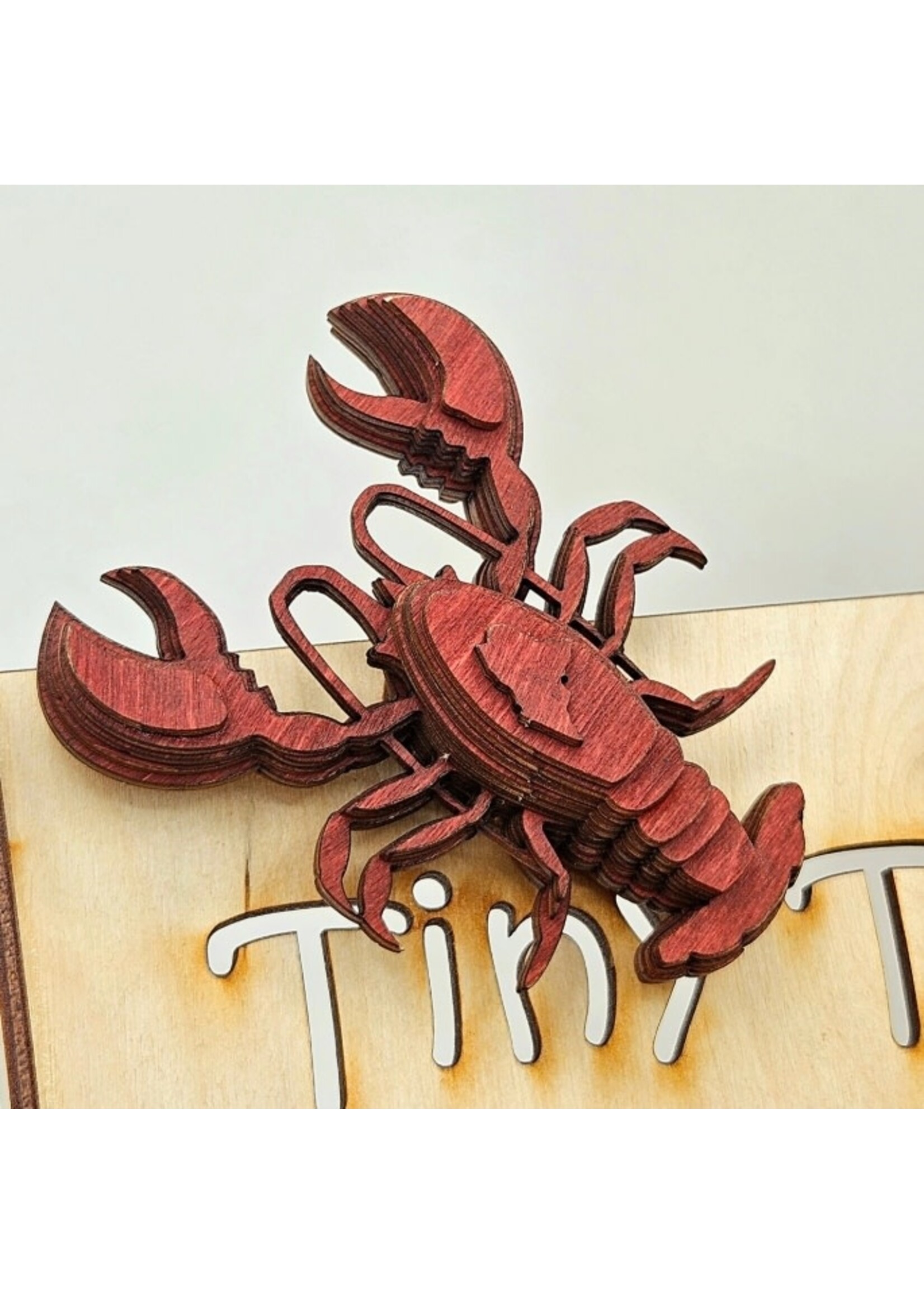 Doles Ridge Box Shop 3D Puzzle - Lobster