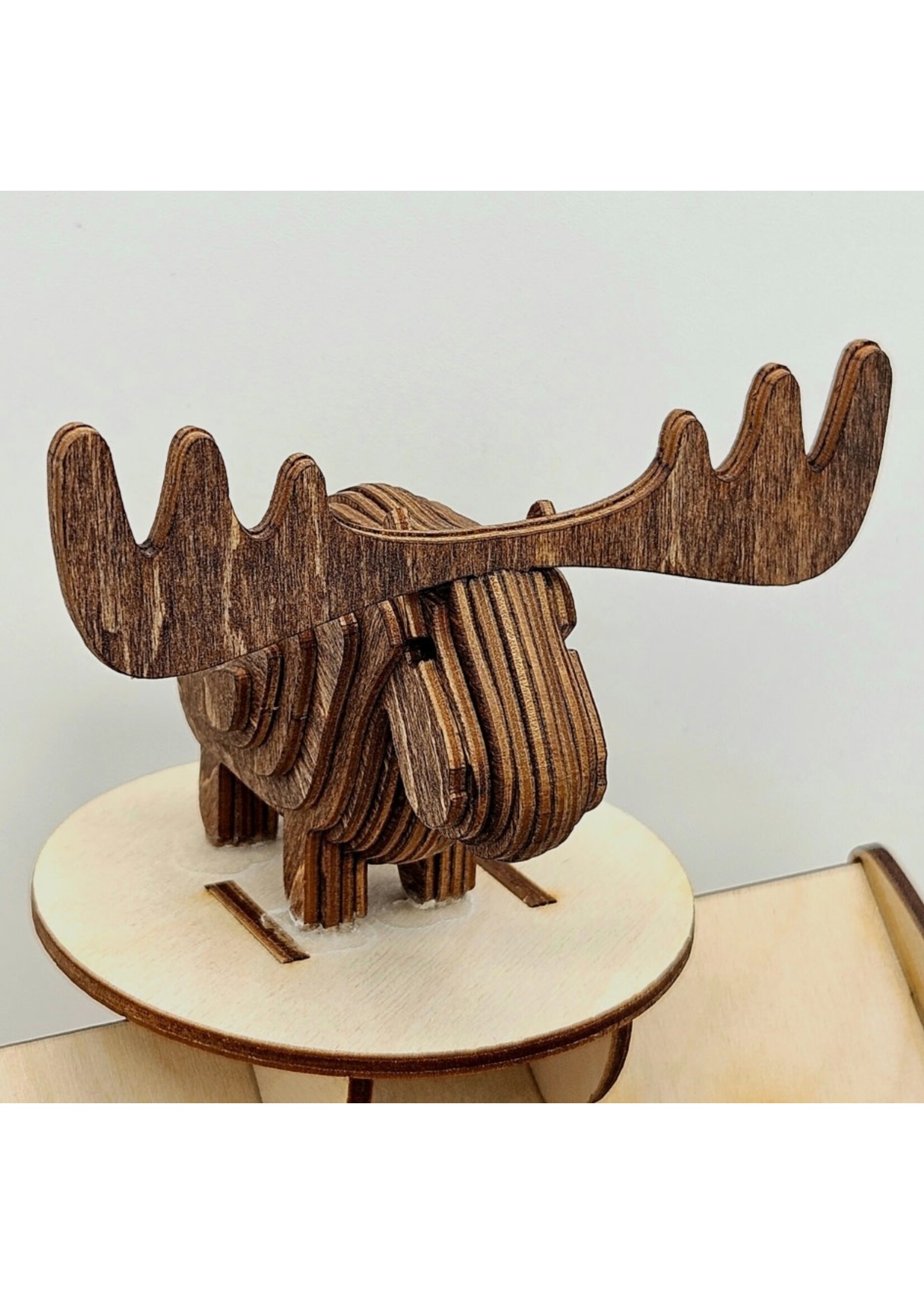 Doles Ridge Box Shop 3D Puzzle - Moose