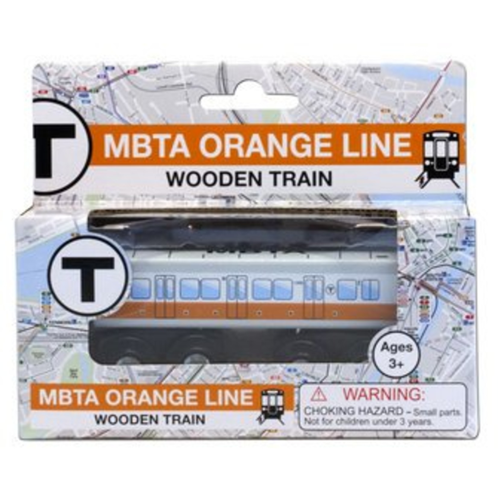 MBTA - Ward Maps MBTA Orange Line - Wooden
