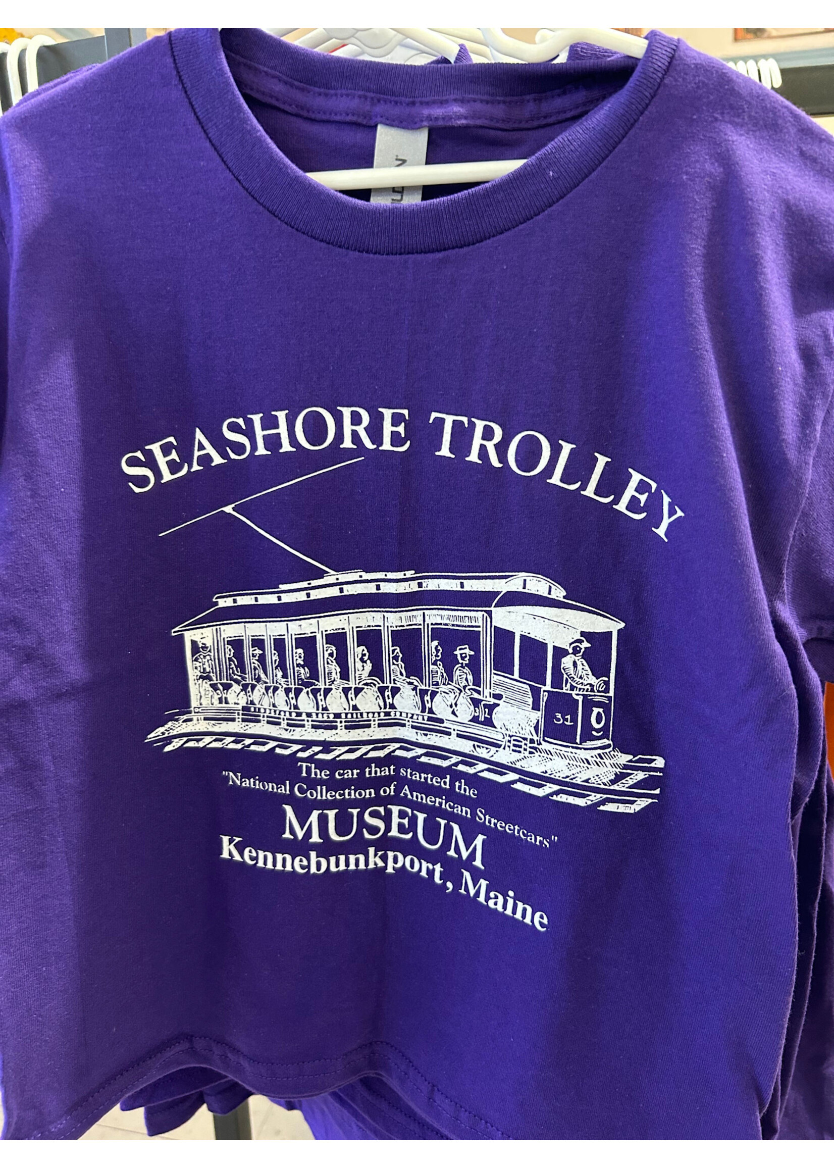 STM Car 31 Purple w/ White Youth Shirt