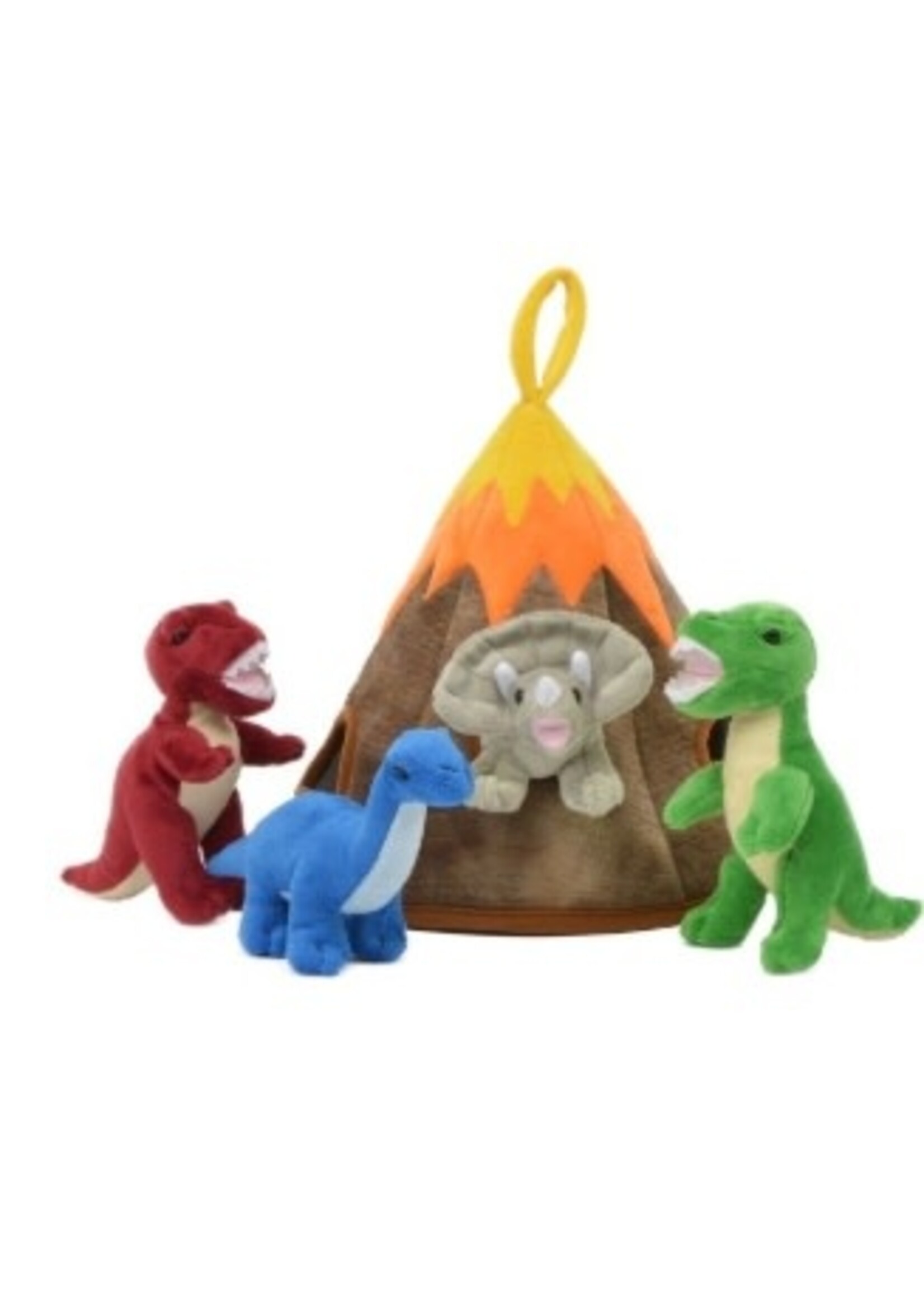 Volcano Dinosaur House w/ Friends 10"