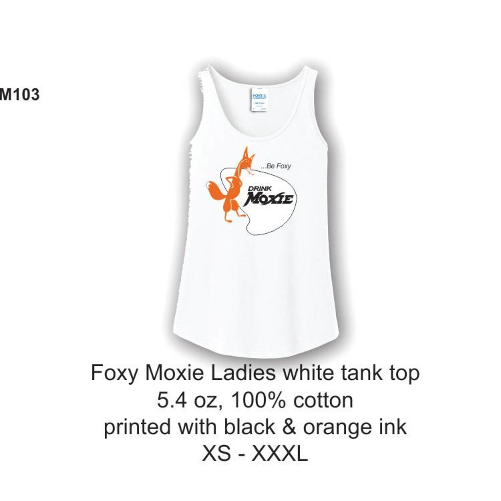 Be Foxy Drink Moxie Ladies Tank