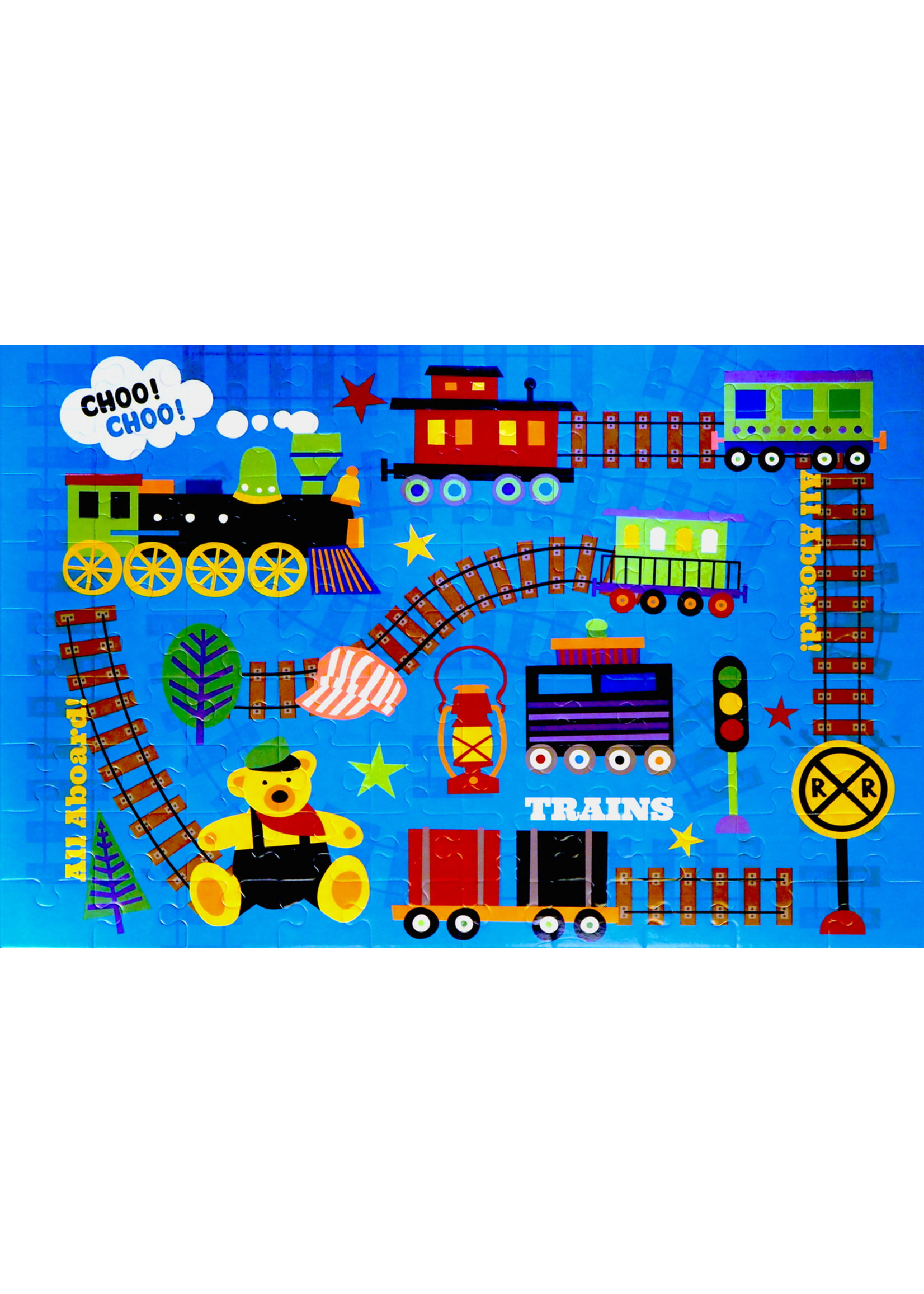 90 pc Train Puzzle