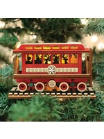 Elves Light Up Passenger Car