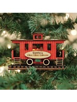 Santa's Caboose Ornament