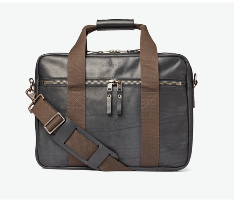 filson leather briefcase