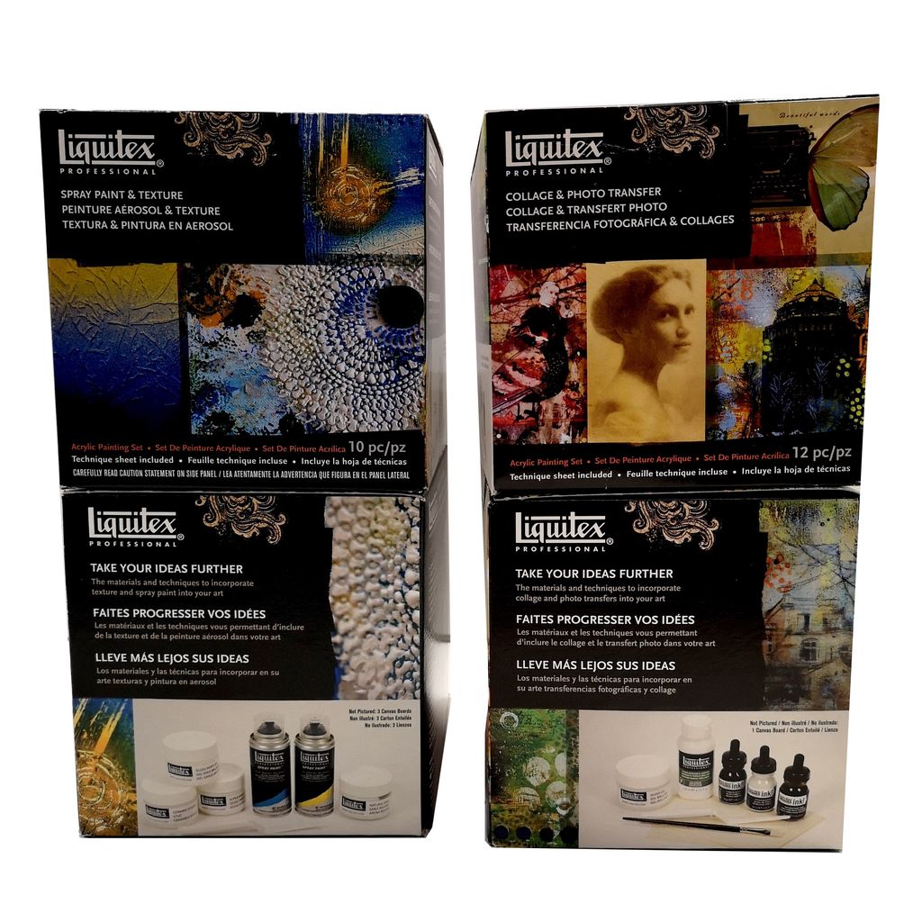 Liquitex Spray Paint Texture Cube Endeavours And Thinkplay