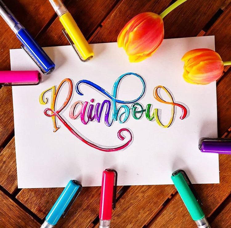 Karin Markers - Juicy markers for a great, colorful piece created