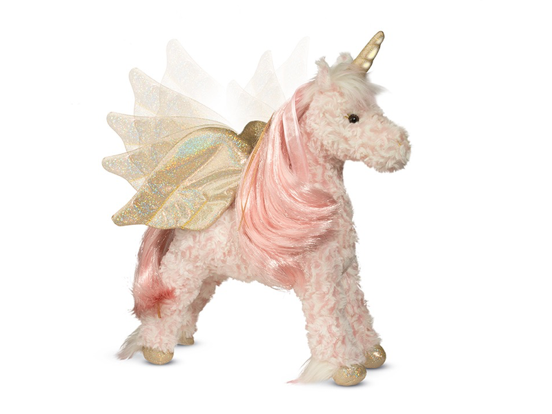 cuddly unicorn toy