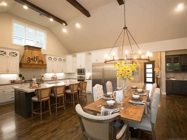 CastleRock Builders Staging Kitchen Area