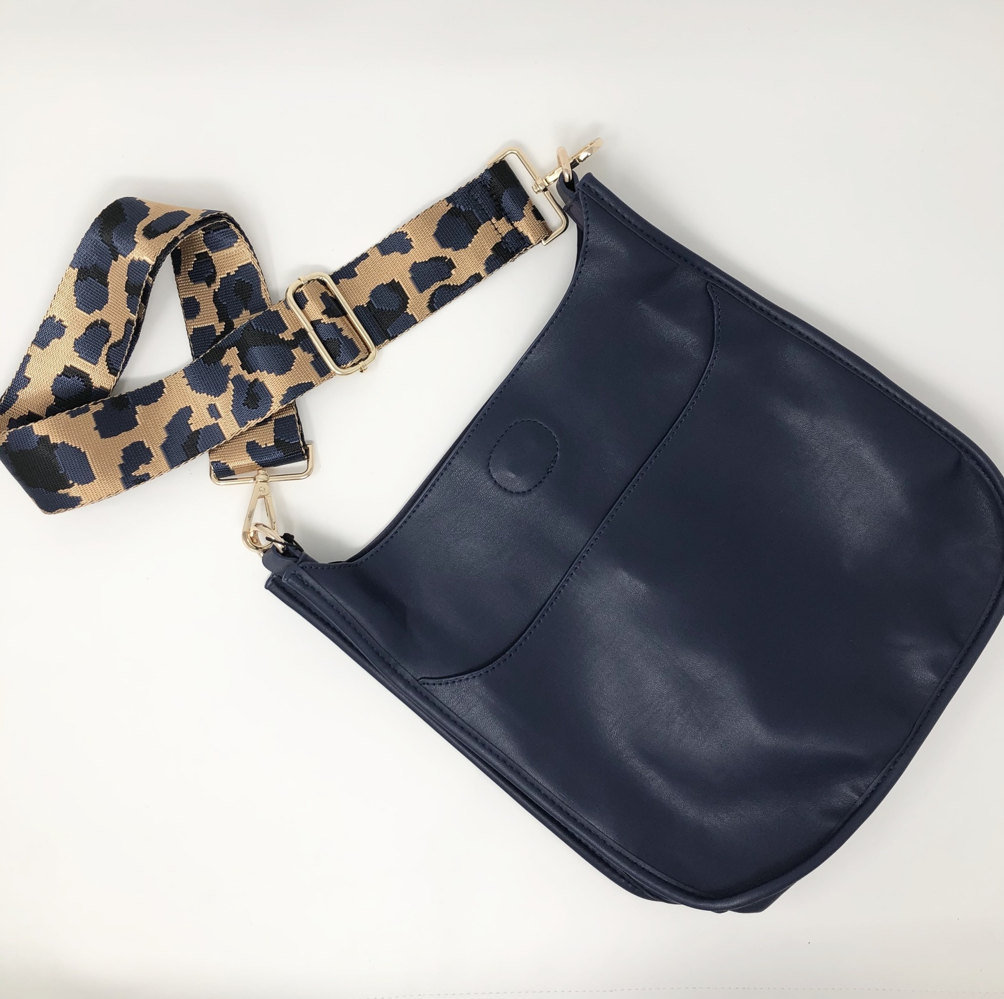 vegan messenger bag with guitar strap